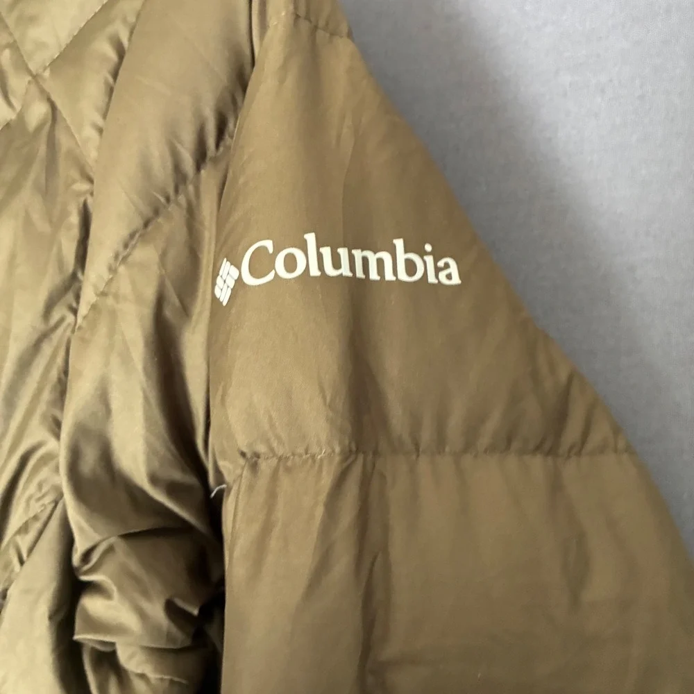 Columbia Women's Olive Green Fur Hood Puffer Jacket Size XS - Picture 4 of 8